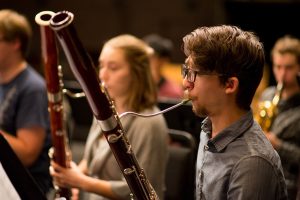 Woodwinds, brass and percussion at the UBC School of Music