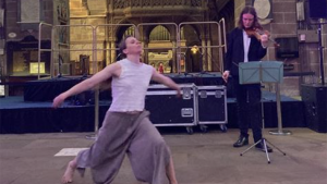 Concert review: Jack M Campbell (violin) (BMus ’24), Alexis Fletcher (dancer)
